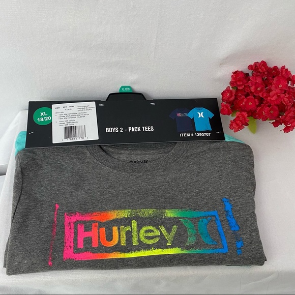 Hurley Other - Hurley youth 2-pack short sleeve T-shirt,NWT